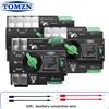 TOMZN Selettore Elettrico Automatico a Doppia Alimentazione su Guida DIN per Fotovoltaico Trifase 2P 3P 4P 63A 100A 125A 230V, Commutatore di Trasferimento Ininterrotto