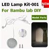 BEGRINT Per Bambu Lab Kit lampada a Led 001 Hardware Kit luce Bambulab 001 Parti luce a Led Modello fai da te senza parti di stampa 3d