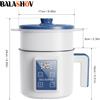 BALASHOV Fornello di Riso Elettrico Singolo Doppio Strato Intelligente Automatico Per La Casa Mini Fornello Da Cucina 220V/Spina UE MultiCooker Riso Al Vapore P