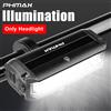 PHMAX Luce Anteriore per Bicicletta 1000 Lumen, Torcia Ricaricabile Type-C 2000mAh, Luce di Avvertimento TMB per Ciclismo in Montagna