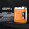Hailicare Rasoio elettrico intelligente Display digitale Barba impermeabile Trimmer per uomo Mini rasoio a doppia lama Potente tagliacapelli per rimozione