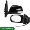 UXCELL Sostituzione specchietto retrovisore laterale sinistro destro per Toyota RAV4 2009-2012 Regolazione specchietto elettrico