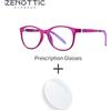 ZENOTTIC Occhiali da vista TR90 per bambini Occhiali ottici anti-luce blu per ragazzi e ragazze
