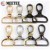 Meetee 5/10/20 Pz 15/20/26/32mm Borsa In Metallo Fibbie Per Cintura Girevole Aragosta Chiusura Fibbia Moschettone Moschettone Portachiavi Accessori Per Cucire FAI DA TE