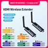 Lemorele 5G 200M Trasmettitore e Ricevitore HDMI Wireless, Trasmettitore Bluetooth per PC, TV, Proiettore, Monitor, Ricetrasmettitore Video