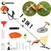 CONENTOOL Decespugliatore a Benzina 3-in-1 da 52cc, Potente Tagliaerba da Giardino con Motore a 2 Tempi, Attrezzo per la Rimozione delle Erbacce con Lama e Filo