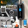 feyree Caricatore EV Portatile Feyree GB/T con Cavo da 5m e Controllo WIFI tramite App, 16A 3.5KW, Impostazione di Tempo di Ricarica e Ritardo per Auto Elettriche, Spina Personalizzabile