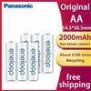 Panasonic Batteria Ricaricabile AA 100% Originale Panasonic Eneloop 1.2V 1900mAh Pre-Caricata NiMH Adatta per Torce, Fotocamere, Giocattoli