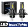 APMATAUTO H4 LED Potenti Lampadine per fari per auto 9003 HB2 Fascio alto e anabbagliante 30000LM Luci automatiche Canbus super luminose Lampade a LED Turbo 12V 6000K