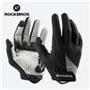 ROCKBROS Guanti da ciclismo antivento Bicicletta Touch Screen Equitazione MTB Guanto da bici Termico caldo Moto Inverno Autunno Abbigliamento da bici