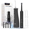Mornwell Kit Combinato Idropulsore e Spazzolino Elettrico per Pulizia dei Denti, Irrigatore Orale e Spazzolino Sonico 2-in-1, Set per la Cura delle Gengive