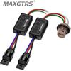 MAXGTRS Resistore per auto Canbus BA15S 1156 1157 PY21W 7443 7440 Luce LED Resistenza di carico senza errori Avvertimento Cancelatore Anti sfarfallio