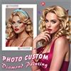 EverShine Foto Personalizzata Pittura Diamante Fai da Te Pieno Quadrato Rotondo Trapano Kit da Ricamo Arte Mosaico Artigianato Forniture Casa Regalo per il tempo libero