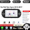 HIZPO 7 ''7862 schermo intelligente 2din Android autoradio lettore Video multimediale per Fiat Tipo Egea 2015 2016 2017 GPS Carplay 4G RDS