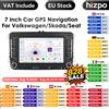 HIZPO Carplay 7 pollici 2 Din Android autoradio GPS per VW Volkswagen Skoda Octavia Golf 5 6 Touran Passat B6 Polo Jetta Sharan Caddy Seat