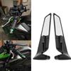 SOYAVISION Specchietto retrovisore moto per Kawasaki Z1000 Z900 Z800 Z750 Z650 Z400 Z300 Z250 Z125 Kit specchietti retrovisori Ruota regolabile