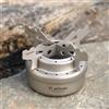 Tiartisan Titanium ultraleggero portatile mini fornello ad alcool campeggio esterno fornello tascabile liquido/alcol solido con coperchio/supporto