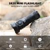 Sofirn Nuova Torcia SOFIRN SR20 MINI 1200lm, USB-C, IP68 Impermeabile con Luce LED Rossa per Campeggio e Situazioni di Emergenza