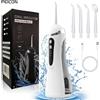 raugee Irrigatore orale Acqua dentale Flosser per i denti Irrigatore dentale portatile Getto d'acqua dentale ricaricabile per la pulizia dei denti