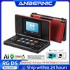 Anbernic Console di Gioco Portatile Anbernic RG DS Flip con Doppio Schermo IPS da 4", Sistema Operativo Dual Android/Linux, Batteria da 4000mAh, Giochi Video, Streaming WiFi RixelHK, AI