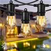 Grensk Luci a stringa LED S14 per esterno E27 220V SPINA UE 2W Luce da patio impermeabile Dimmerabile infrangibile Decorazione da giardino impermeabile