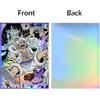 Bandai 60 PZ 66x91mm OPCG Olografico Formato Standard Arte Anime One Piece Buste per carte Caricamento dall'alto Protezione per carte collezionabili per MGT/TCG