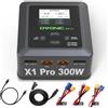 OVONIC Caricabatteria Lipo Doppio Canale AC 300 W / DC 700 W 16 A per 2S-6S LiPo Life LiHv NIMH Carica 1-10S (X1PRO