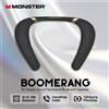 MONSTER Altoparlante Bluetooth da Collo Monster Boomerang con Suono Stereo 3D, Impermeabile IPX7, Wireless e Indossabile