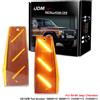 iJDM Luce di posizione laterale anteriore iJDM per Jeep Cherokee Comanche Wagoneer XJ, luce di posizione/diurna e indicatore di direzione