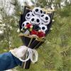 Aoger Peluche di Jack Skellington per Halloween con Bouquet di Fiori, Regalo per San Valentino, Natale e Laurea