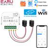 EARU Contatore di Energia Solare EARU Monofase/Bifase con App Tuya WiFi, Monitor Bidirezionale di Corrente, Tensione e kWh, Pinza CT