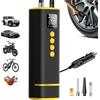 CARSUN Pompa d'aria per pneumatici per auto Mini compressore d'aria Gonfiatore cablato portatile per bicicletta per auto moto con cavo di alimentazione esteso