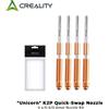 BEGRINT Kit Ugelli a Sostituzione Rapida Creality K2 Plus Hi Combo, Design Interamente in Metallo in Acciaio Temprato per Creality K2, K2 Pro, K2 Plus Hi Combo