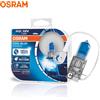 OSRAM H3 62151CBA Fendinebbia alogeni Cool Blue Advance 12V 55W Luce frontale originale automatica 5000K Luce bianca +50% più luminosa, coppia