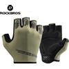 ROCKBROS Guanti da ciclismo Guanti mezze dita antiurto per bici Guanti corti da bici traspiranti anti-shock Guanti estivi ad alta elasticità