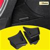 USVOTOV Per 2024 2025 Tesla Modello 3 Highland Baule Posteriore Organizzatore Scatola di Immagazzinaggio Laterale Boot Zerbino Contenitori TPE Floccaggio Coperchi Copertura Accessori Auto