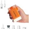 flextailgear FLEXTAIL MAX PUMP 2 PLUS - Pompa ad aria elettrica con luce da campeggio e alimentatore di emergenza, batteria da 4800 mAh, doppio livello di pressione