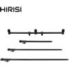 Hirisi Buzz Bar per 3 canne Bank Sticks Rod Pod Support Accessori per la pesca alla carpa