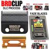 BRDCLIP 808E Lama di ricambio per tagliacapelli elettrico professionale Lama DLC per BRD-106 M10 M5 Kulilang R77F VGR V003 WMARK X1