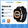 HAYLOU Orologio S6 Chiamate vocali Smart Watch Monitoraggio della salute degli uomini IP68 Notifiche intelligenti impermeabili Assistente vocale Smartwatch