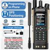BAOFENG UV-32 GPS Air Band Walkie Talkie a lungo raggio 10W Multi Band Bluetooth Programmazione Frequenza di copia wireless Radio bidirezionale