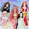 DBS Prezzo speciale DBS Doll 1/3 BJD Corpo articolare meccanico con trucco comprese capelli occhi vestiti 62 cm altezza ragazze Dream Fairy