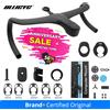 ULLICYC T4 ULTRA Bici Da Strada Cavo Interno In Fibra di Carbonio Completo Integrato Manubrio Della Bicicletta Cockpit Per 360mm-380mm Con Distanziali di Montaggio