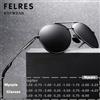 FELRES Metallo Moda Ovale Colorato Miopia Occhiali Miopi Uomini Finiti Occhiali Da Vista Pilota Guida Ombra Occhiali Da Sole -1.5 -1.75