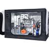 BIQU PANDA SHELTER Custodia per stampante 3D Tessuto Oxford con foglio di alluminio per mini stampanti BambuLab A1/A1 Stampante 3D resistente alla polvere