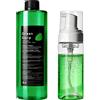 JUN.M Sapone Verde Ultra Concentrato in Bottiglia Schiumogena - Forniture per Tatuaggi, Piercing, Pulizia della Pelle e degli Attrezzi