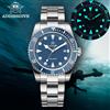 ADDIESDIVE Orologio analogico da uomo di lusso BGW9 Lunetta in ceramica luminosa Orologio da sub in vetro a specchio a bolle 200m Orologi al quarzo AD2068