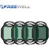 FREEWELL Kit di filtri ND Freewell da 4 pezzi, filtri ND8, ND16, ND32, ND64 per accessori fotografici per fotocamera DJI O4 Air Unit Pro