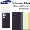 samsung Custodia originale per Samsung Galaxy S24 Ultra Custodia morbida in silicone di alta qualità S24Ultra S24 Plus Custodia protettiva e scatola