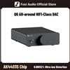 Fosi Audio DAC USB Fosi Audio Q6 - Chipset XMOS XU316 e AK4493S, PCM 768kHz/32Bit e DSD512 DAC Hi-Fi desktop compatto
